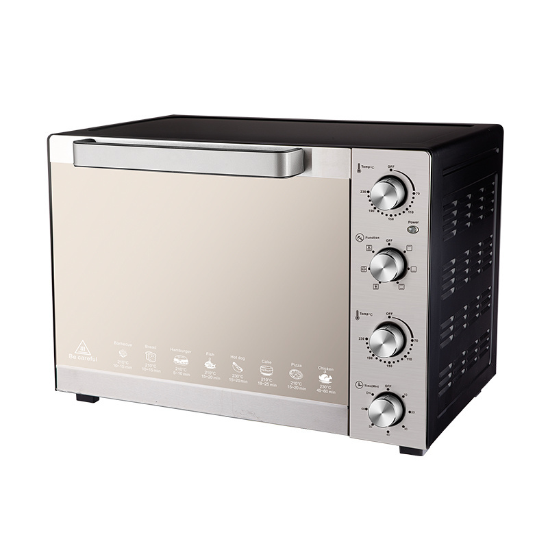 Certification CE/GS Metal Oven Double Glass Door Big Large Factory Electric Oven Household Kitchen Toaster Electric Oven