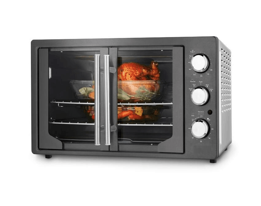 Combi Large 100L Big Large Capacity Toaster Electric Oven Double Glass Door Kitchen Factory Price TOASTER OVEN