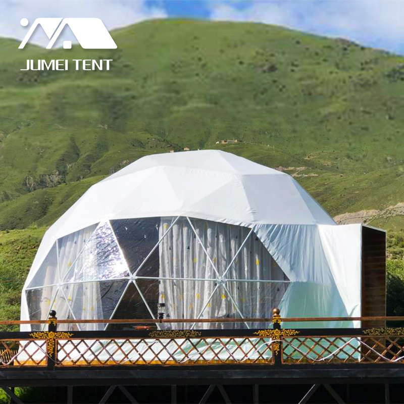 Outdoor Transparent Waterproof Dome Camping Shower Tent At Low Factory Price