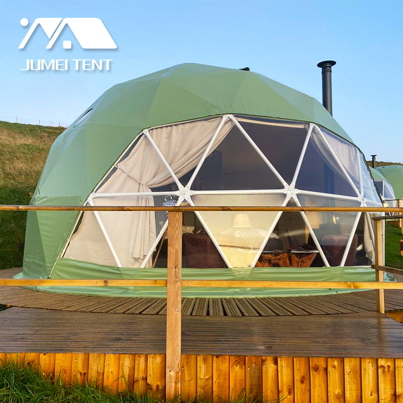 Outdoor Transparent Waterproof Dome Camping Shower Tent At Low Factory Price