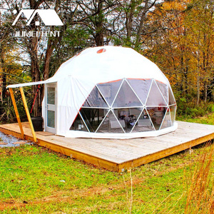 Outdoor dome glamping tent Plastic Camping Tent Dome