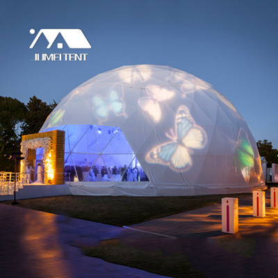 Marquee Geodesic Dome Design 360 Projection Screen Tent For Ceremonial Event