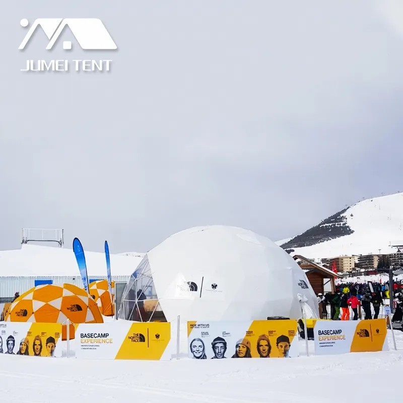 Winter Heat Igloo Geodeic Dome Party Tent