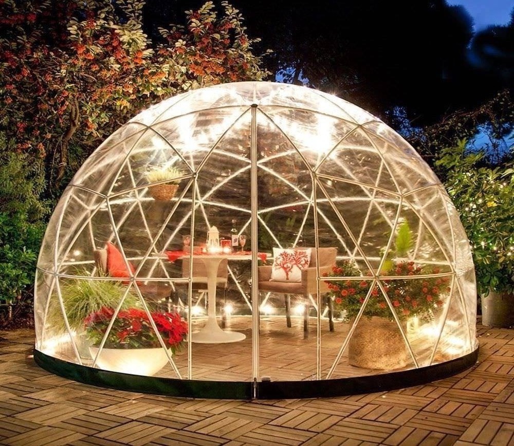 Factory Luxury Transparent Large Outdoor Winter Party Event Geodesic Dome Tent