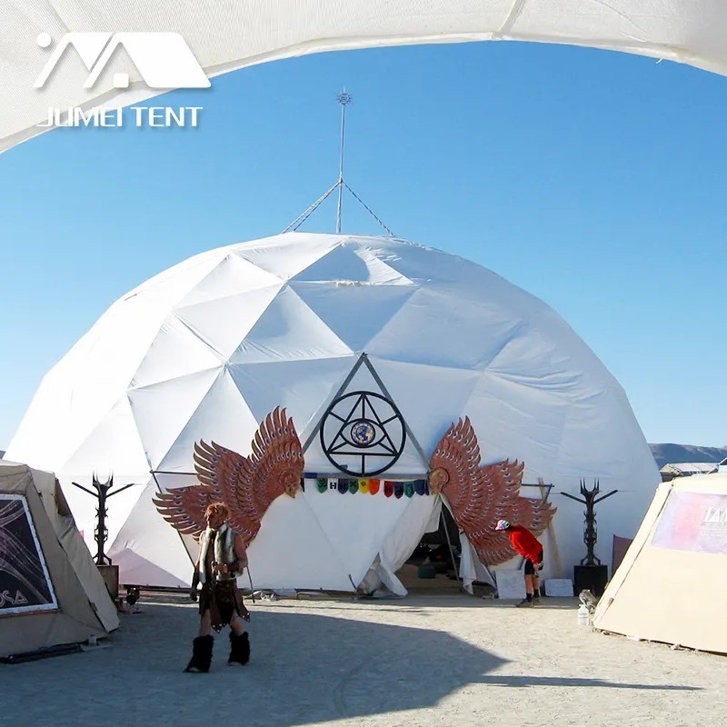 Winter Heat Igloo Geodeic Dome Party Tent