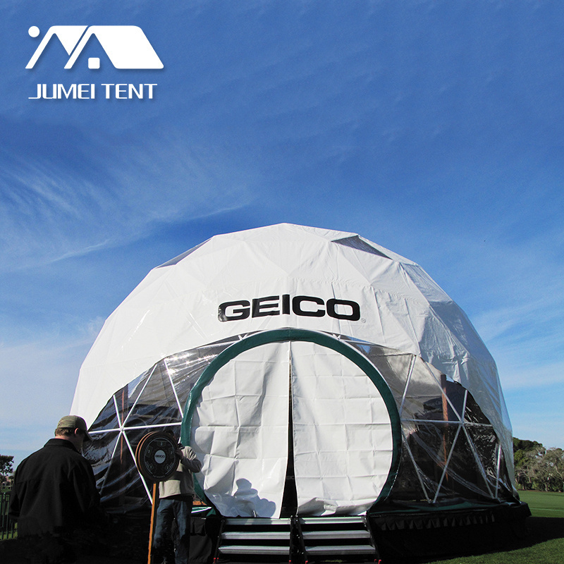 Guangzhou Yurt Luxury Round Concert 30M Tent Geodesic Dome Carpas Clear Wedding Party Marquee