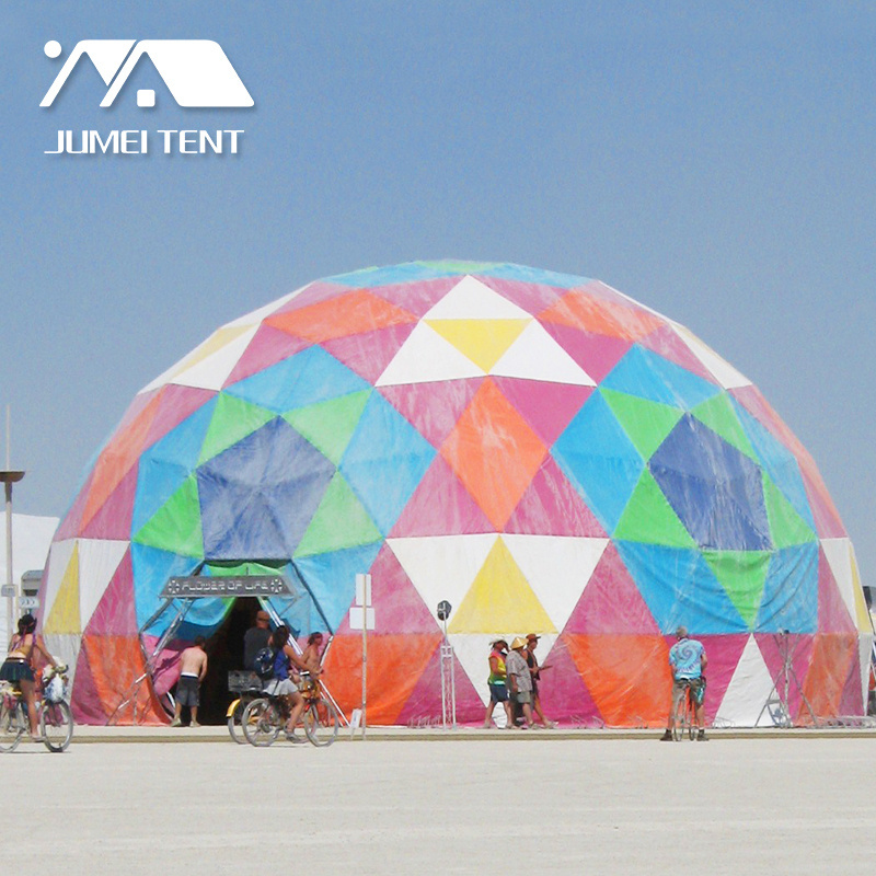 Guangzhou Yurt Luxury Round Concert 30M Tent Geodesic Dome Carpas Clear Wedding Party Marquee