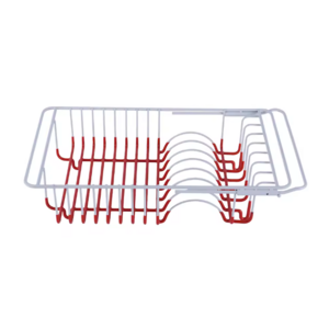 Kitchen Accessories Single Layer  Iron Art Space Dish Storage Rack Drain Rack Multifunctional Over Sink Dish Rack