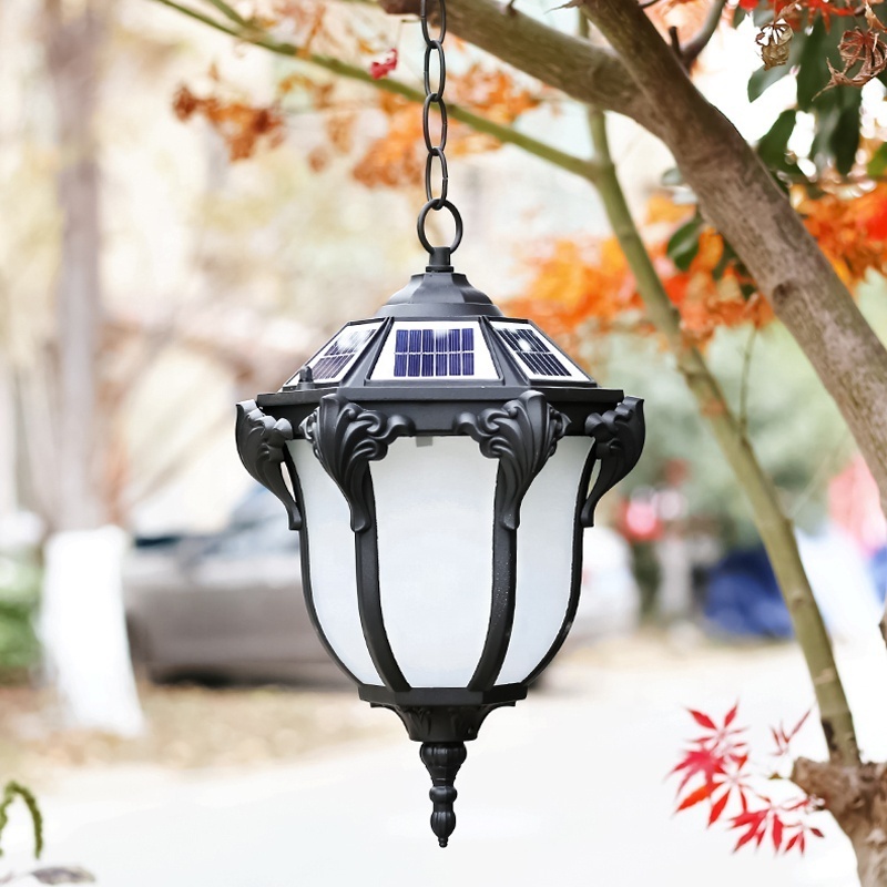 European American chandelier outdoor waterproof rust-proof sun table lamp European courtyard corridor lamp outdoor ceiling light