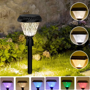 Led Solar Security Wall Light Garden Street Lamp Lights Solar Powered Outdoor Garden Solar spike Light Waterproof Led