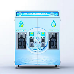 Double door purified water vending machine for drinking water