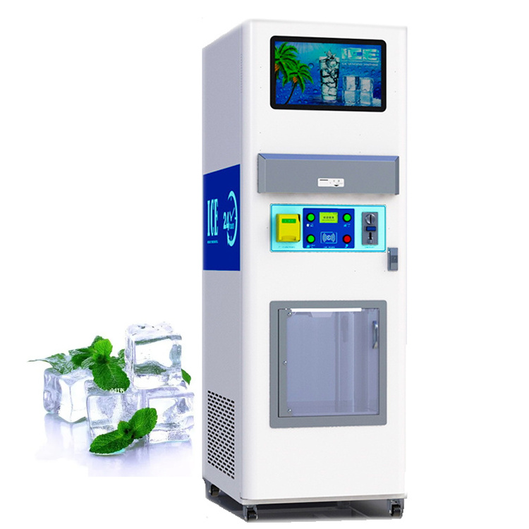 Commercial cube small ice vending machine