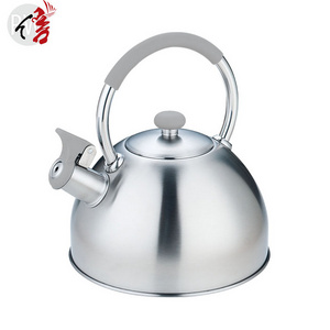 Realwin Tea Kettle Kitchenware Stainless Steel High Quality SS Grey Whistling Kettles