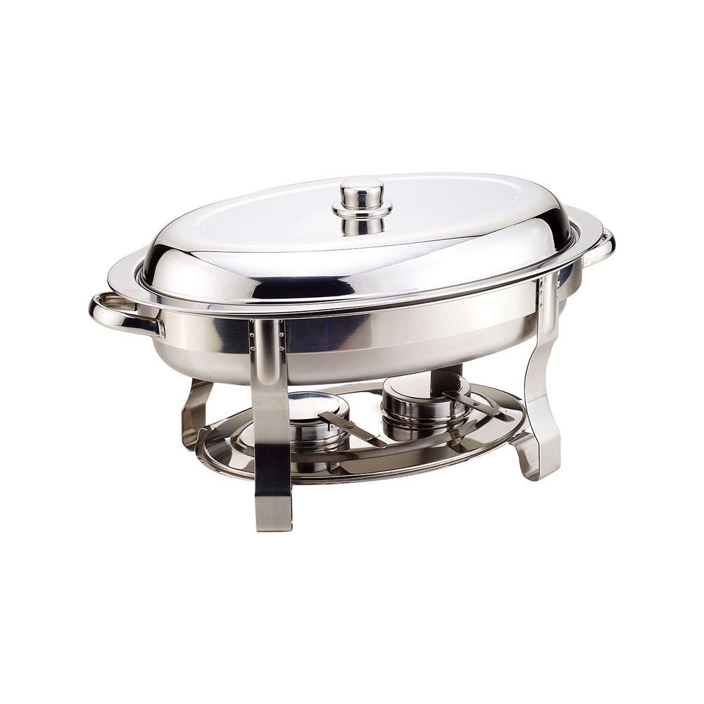 high quality low price catering restaurant serving dishes oval chafing dishes food warmer