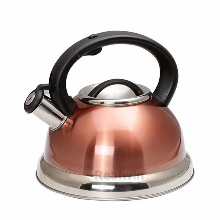 marable coating stainless steel whistling tea kettle for home kitchen appliances