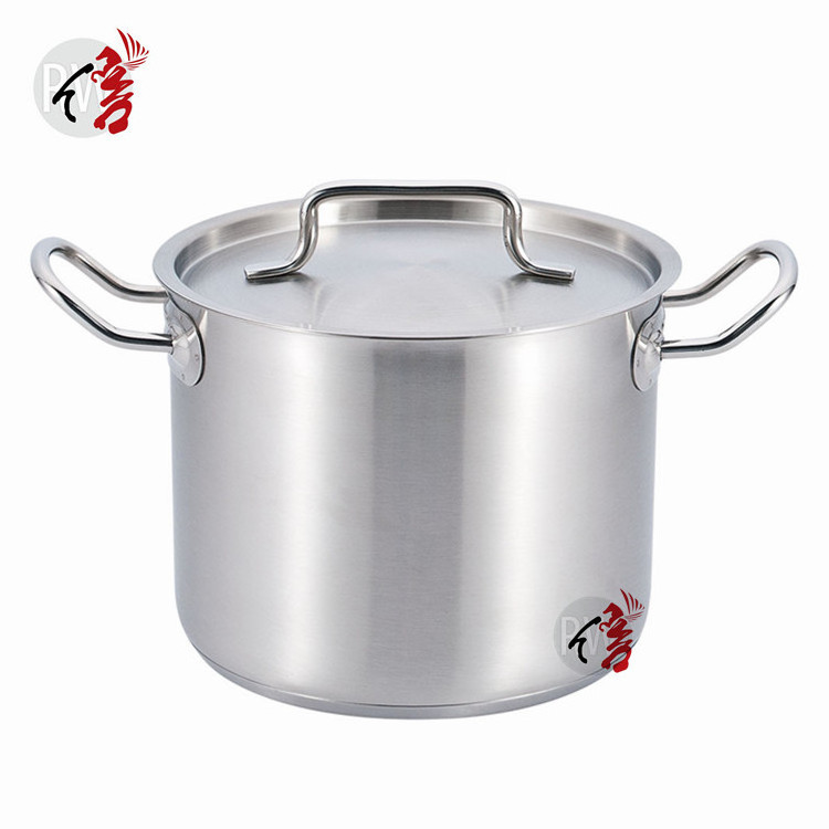 Realwin Large Capacity Commercial Stainless Steel large Stock Pot