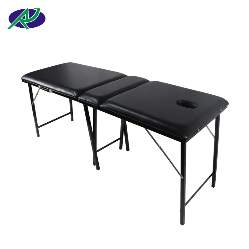 Used folding portable deluxe popular facial massage bed /table for sale