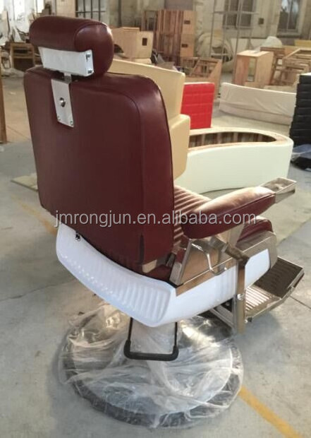 used reclining barber chair for hairdressing/haircut chair hydraulic for sale