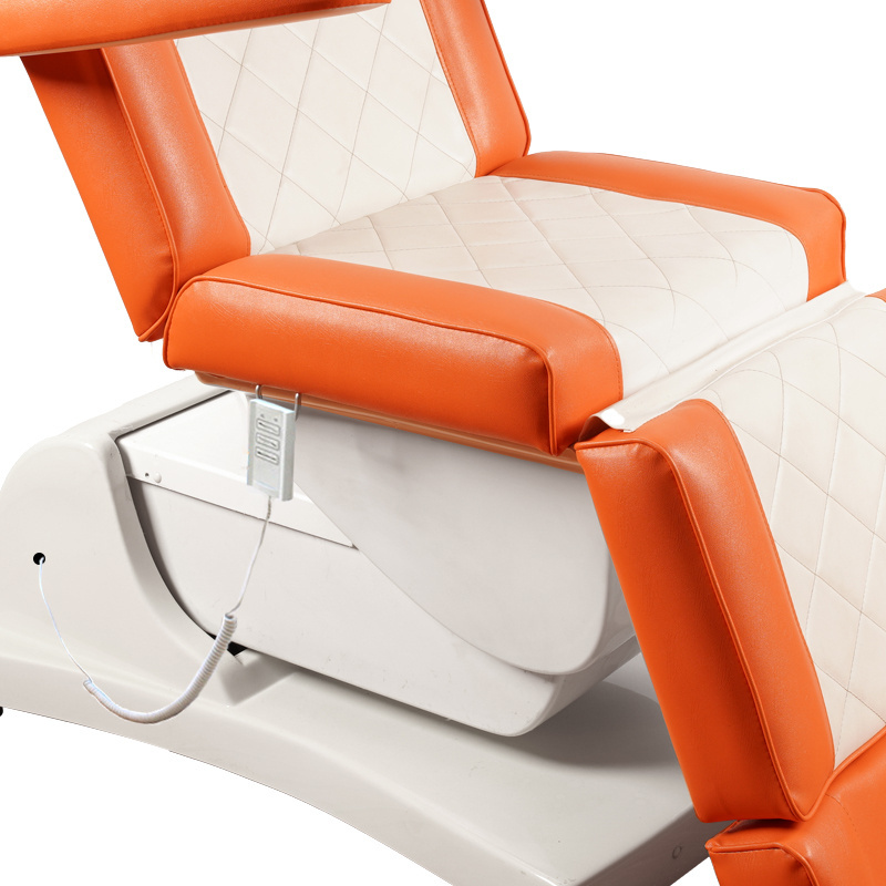 Electrical Facial Bed with CE with 4 motors aesthetic chair