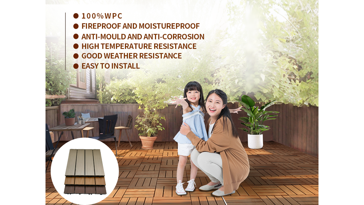 Modern Graphic Design WPC Composite Decking Boards Grey Wood Guangdong Floor Outdoor Water Resistant outdoor decking