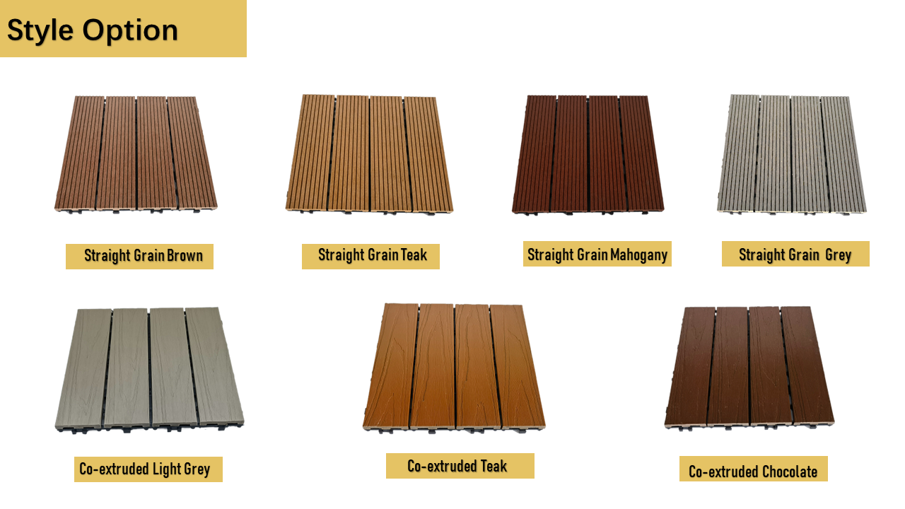 Modern Graphic Design WPC Composite Decking Boards Grey Wood Guangdong Floor Outdoor Water Resistant outdoor decking