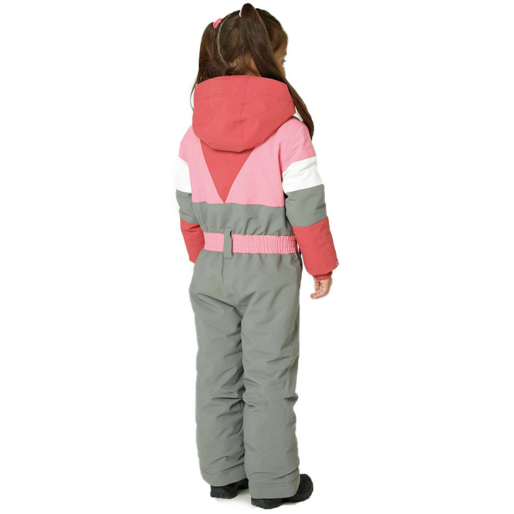 Outdoor Sport Insulated Snow Suit Kids Children Waterproof Overalls Jumpsuits One Piece Ski Suit