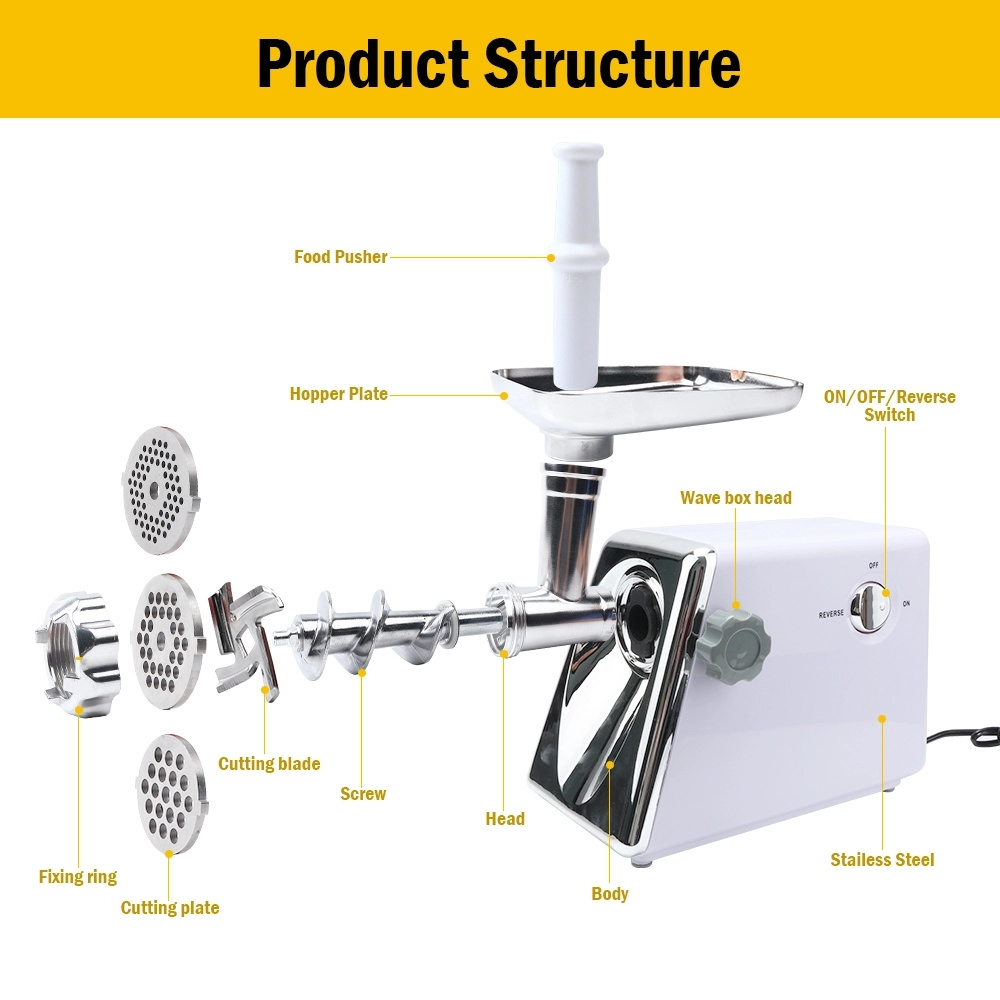 High Quality Most Popular multi-function electric meat grinder