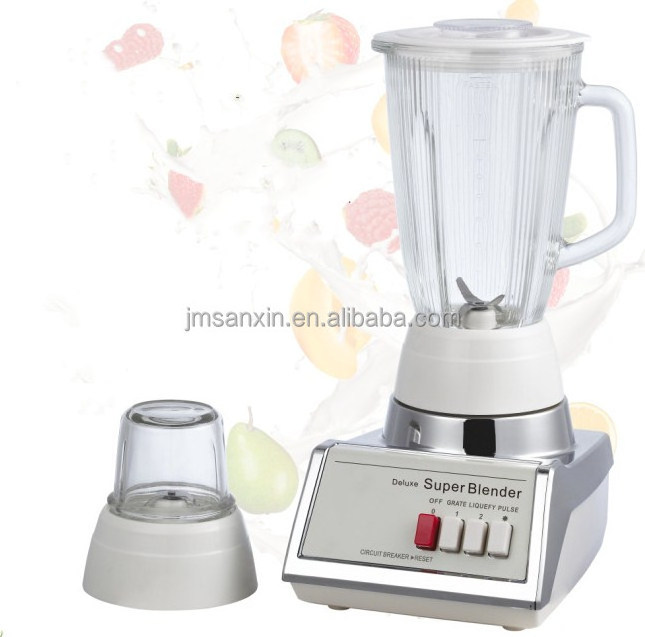 2018 New Design Stainless Steel 500W Electric Blender With 1.5l