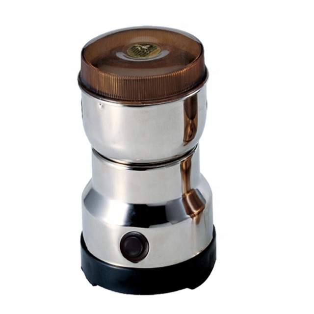 Sanxin factory price 100W Small Capacity Stainless Steel Electric Coffee Grinder