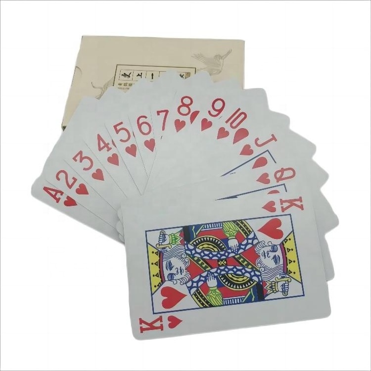 Factory Cheap Custom Print Playing Cards Front and Back for Promotional Business Gifts