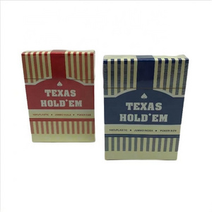 China Factory Customised Luxury Playing Modiano Texas Hold'em Poker Cards for Casino