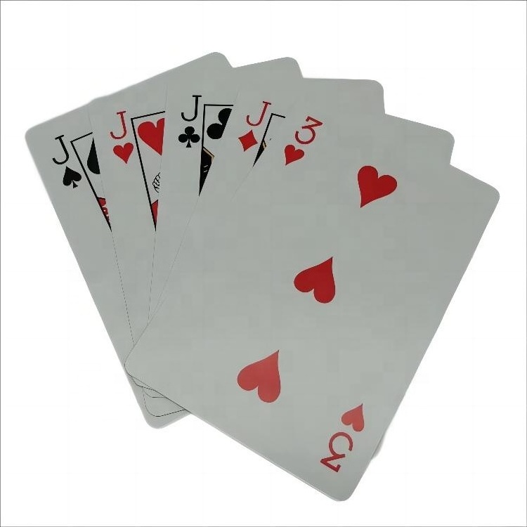 Factory Wholesale Matt Paper Sublimation Custom Playing Cards for Card Games