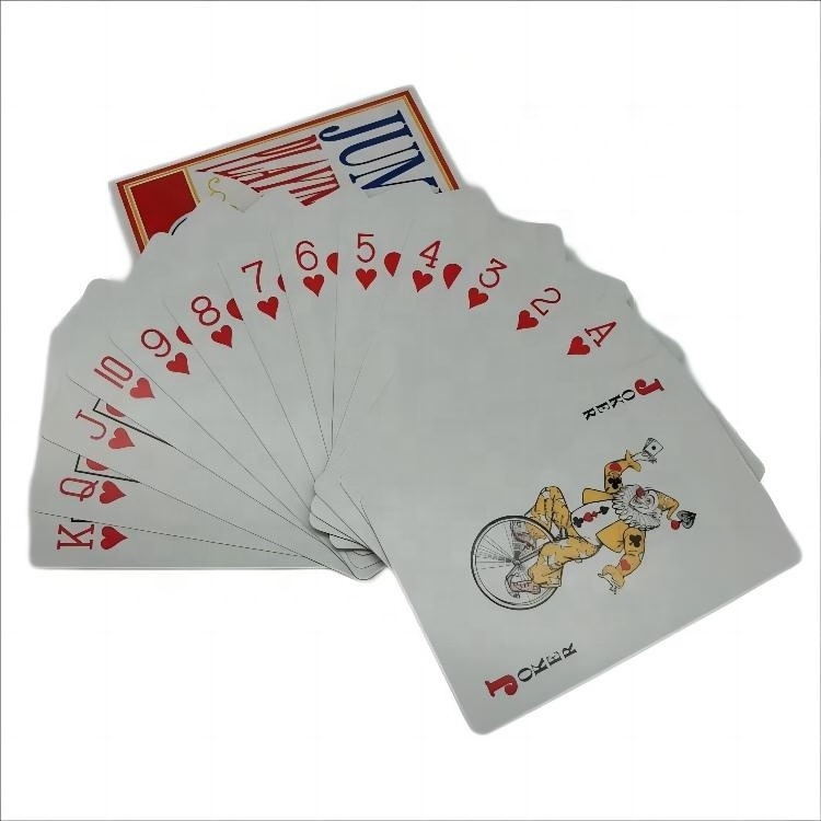 Magic Props 4 Times Jumbo-Size Index Poker Stars Personalise Playing Cards