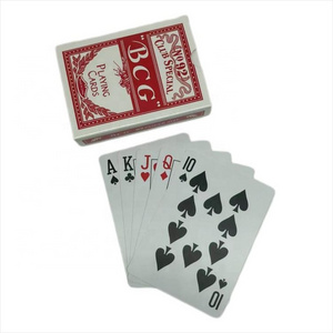 Portable Japanese Custom 54pcs Cards Games Play Plastic Playing Poker Cards