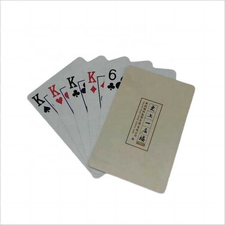 Cheap Price 320gsm Blue Core Paper Marked Playing Cards with Your Own Logo Design