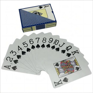 Factory Wholesale Waterproof PVC Plastic Adult Playing Cards for Drinking Card Game