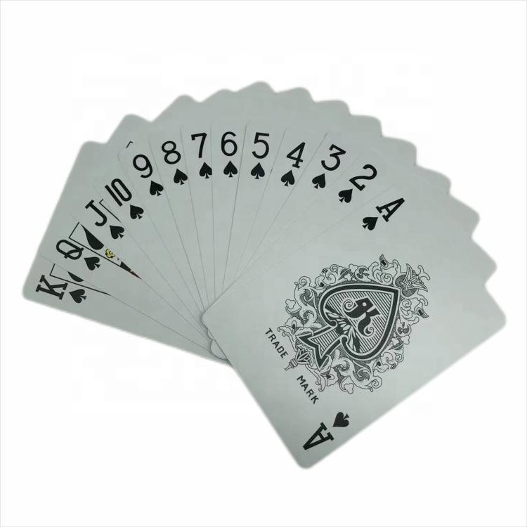 Portable Japanese Custom 54pcs Cards Games Play Plastic Playing Poker Cards