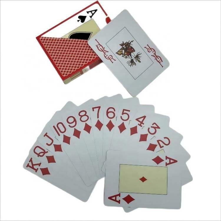 China Factory Customised Luxury Playing Modiano Texas Hold'em Poker Cards for Casino