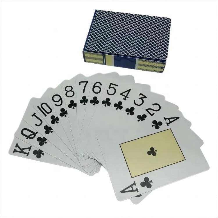 Factory Wholesale Waterproof PVC Plastic Adult Playing Cards for Drinking Card Game