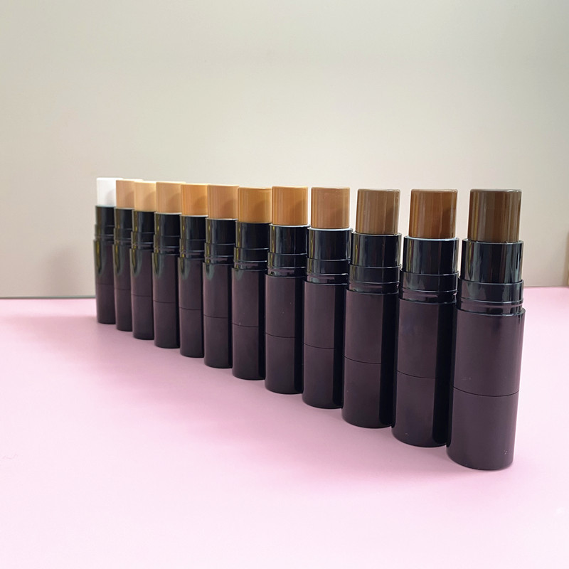 New Arrival 14-Color Concealer Stick Private Label Waterproof Long-lasting High Pigment Foundation Stick with Brush for Makeup