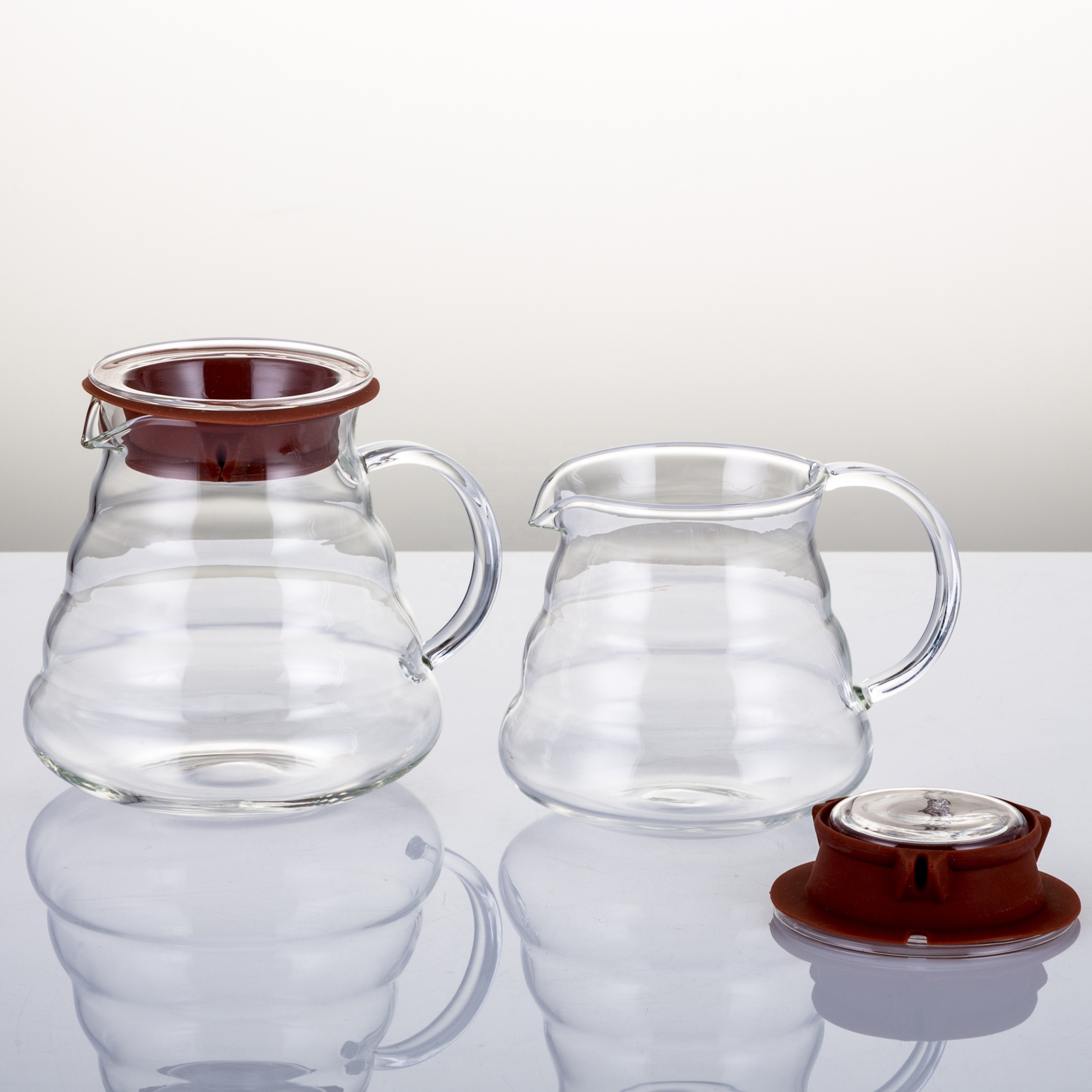 Clear 550ml Coffee Server, Standard Glass Coffee Carafe, Coffee Pot