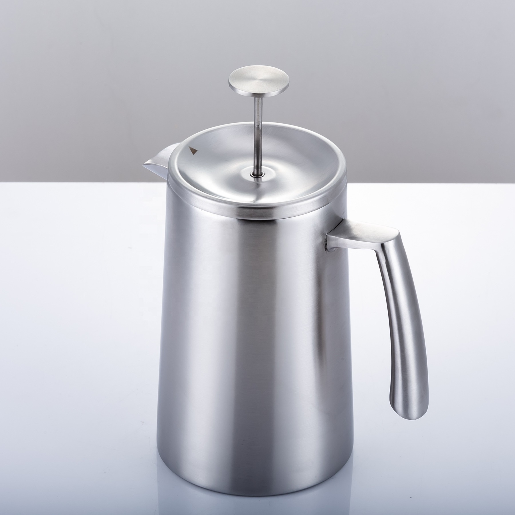 Most Popular Product Highly Polished Stainless Steel Cafetieres Coffee Plunger 42oz Coffee Press