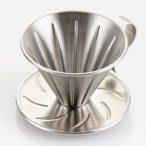 Stainless Steel Reusable  Coffee Filter 1-2/2-4 Cups