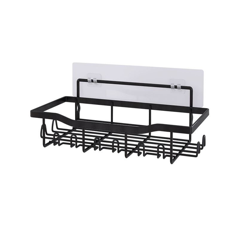 Bathroom 5 Pack Metal Organizer Wall Mounted Self Adhesive Corner Racks Shower Caddy Storage Basket