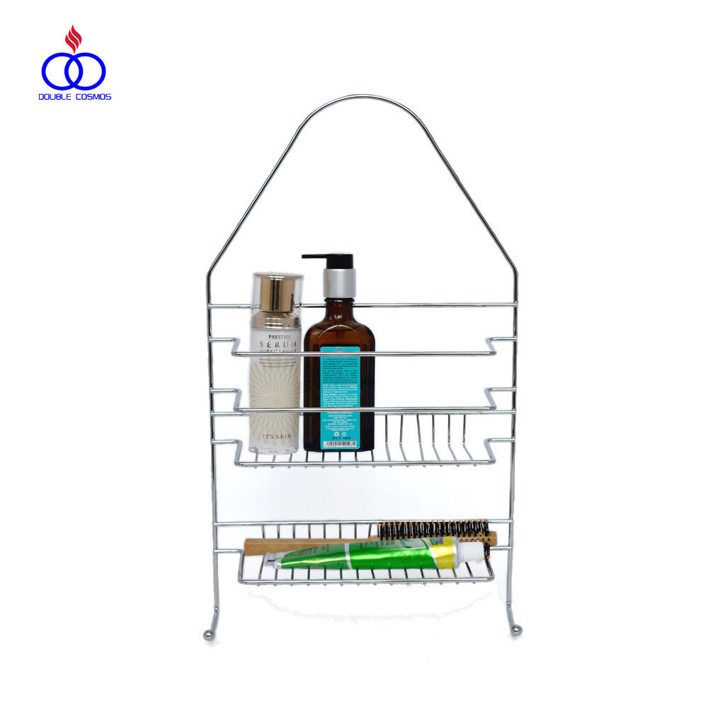 Wholesale Metal Iron Modern 2 Tier Bath Corner Hanging Shower Caddy