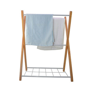 Standing Metal Towel Rack For Hotel Bathroom Storage Towel Rack