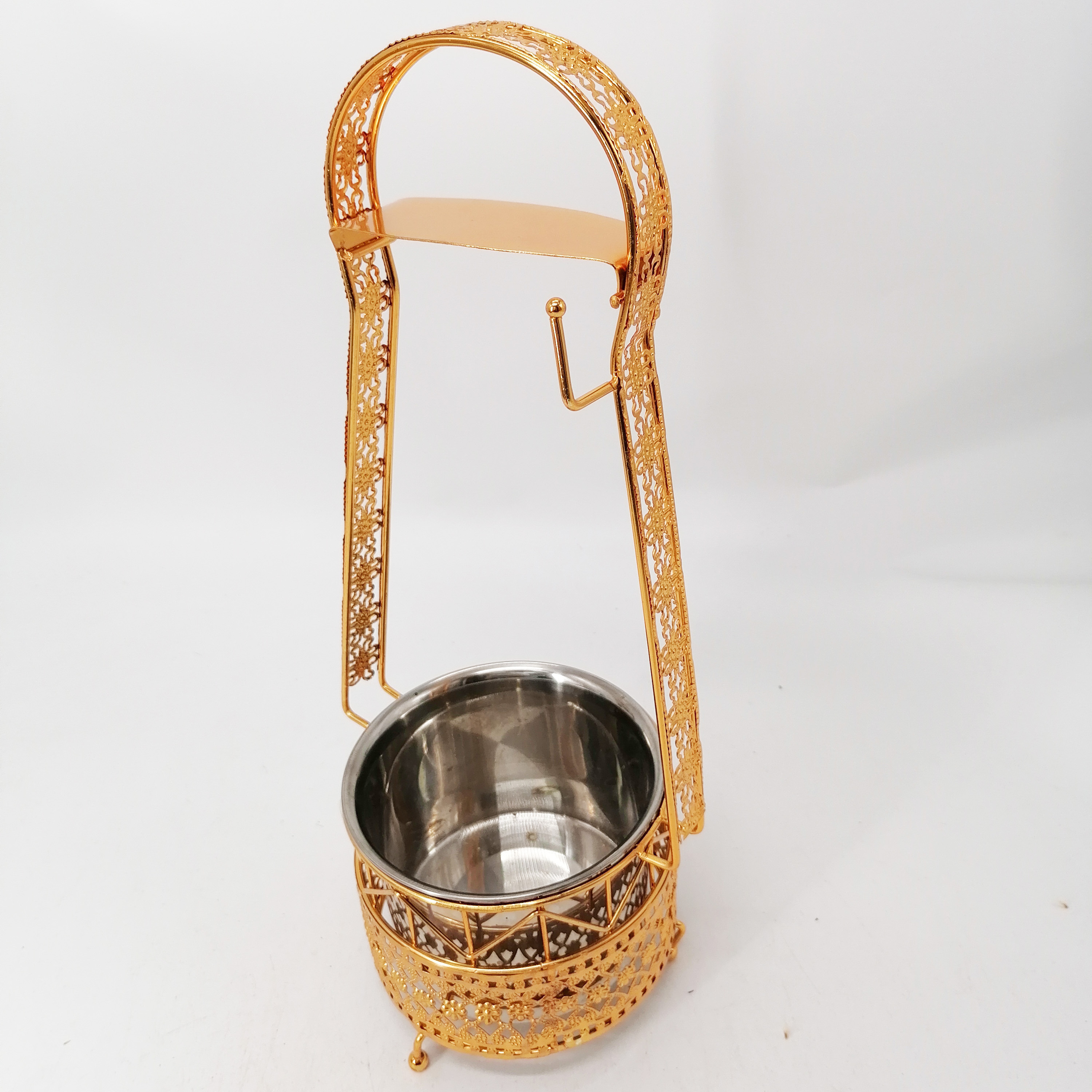 Large Medium Small Hookah Charcoal Basket Coal Holder With Tray Bowl Hookah Charcoal Carrier Classic Style