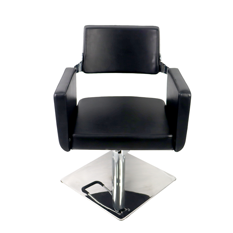 Promotional Top Sale Black Novelty Design Second Hand Barber Chairs Reclining Barber Shop Chair For Salon Beauty Shops