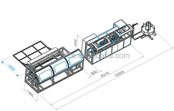 Automatic Pocket Spring Production Line Mattress making machinery