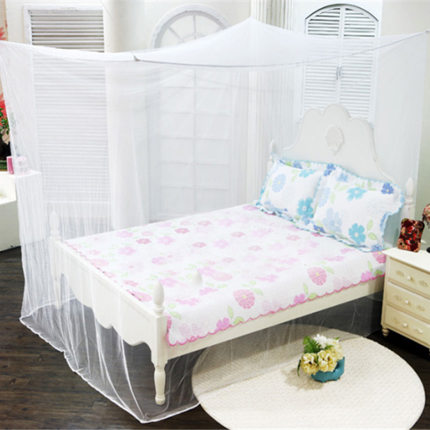 Double King Queen Size Rectangular Mosquito net Bed Canopy Mosquito netting